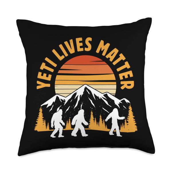 Yeti Lives Matter, Mens Womens Bigfoot, Funny Sasq...