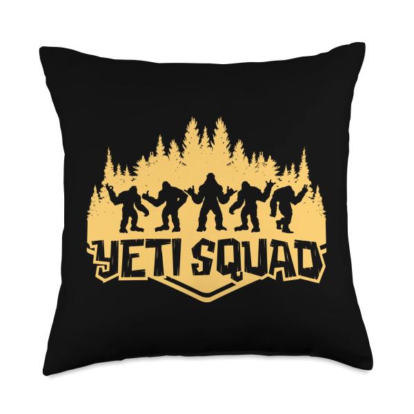 Yeti Squad, Sasquatch, Funny Bigfoot, Mens Womens ...