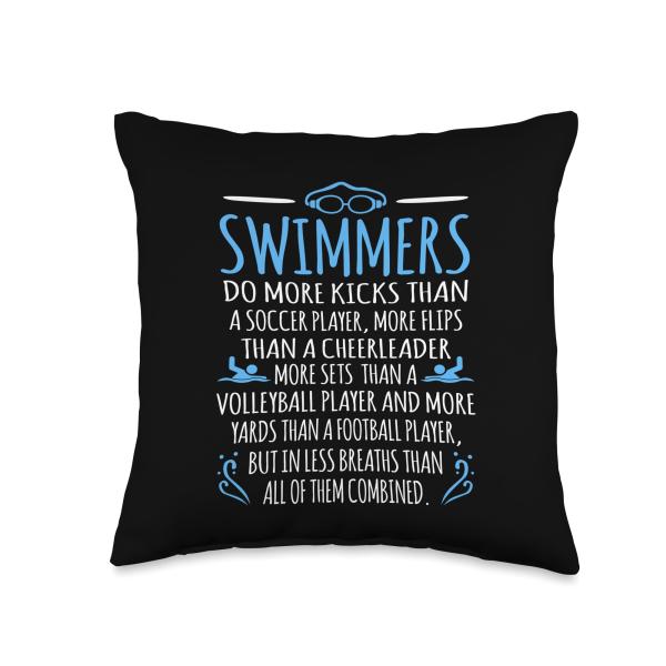 Swimmers Facts Funny Swimming Swim Coach Men Women...