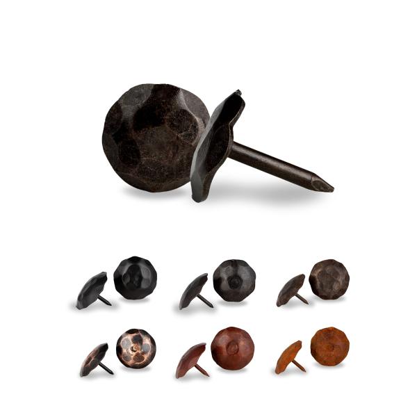 25 Pack 0.75" Round Head Iron Clavos Decorative Na...