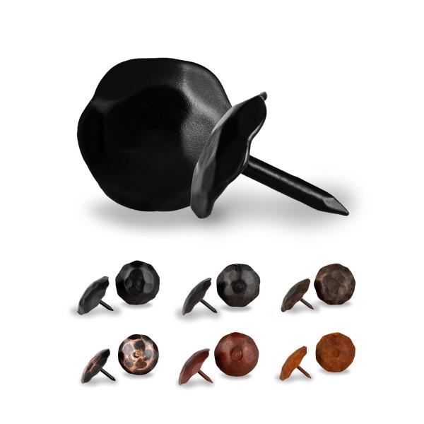100 Pack 0.75" Round Head Iron Clavos Decorative N...