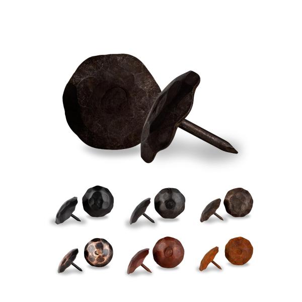 10 Pack 1" Small Round Head Iron Clavos Decorative...