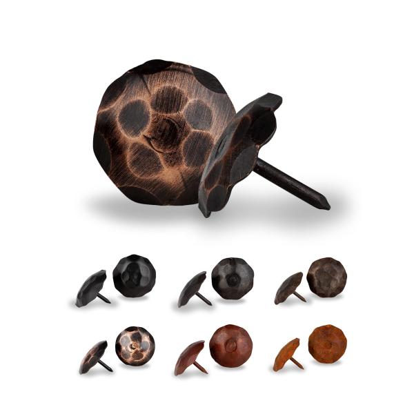 10 Pack 1" Small Round Head Iron Clavos Decorative...