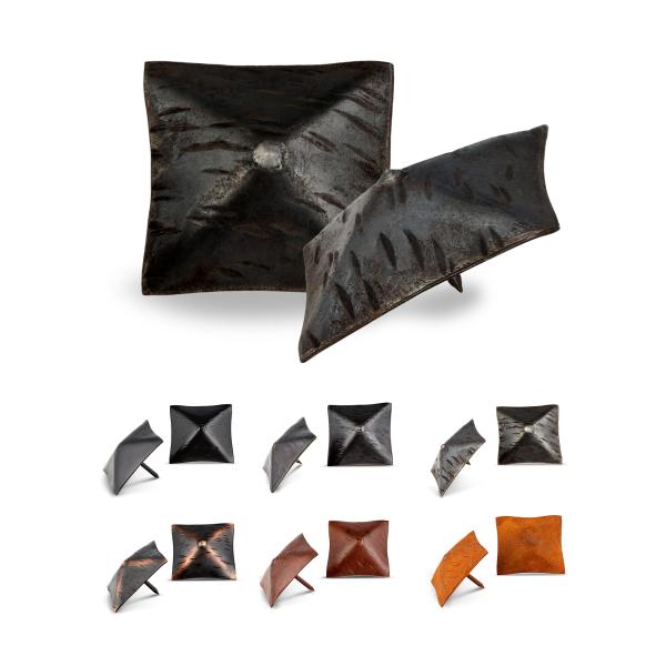 50 Pack 2" Square Head Iron Clavos Decorative Nail...