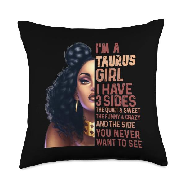 I Have 3 Side Taurus Girl Cool Zodiac Astrology St...