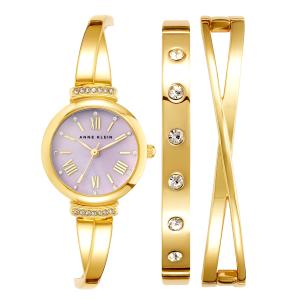 [Anne Klein] ドレスウォッチ Dress Watch クラシック。 AK/2244LVST レディース パープル