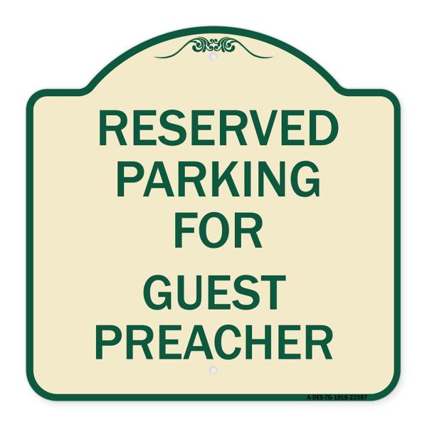 SignMission Designer Series Sign - Parking Reserve...