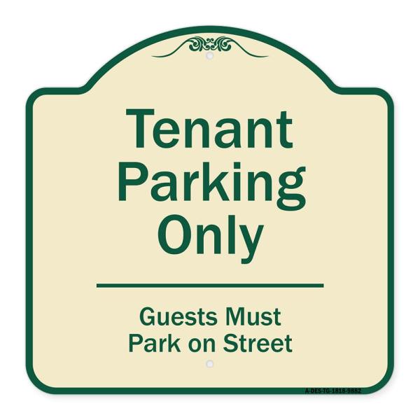 SignMission Designer Series Sign - Tenant Parking ...