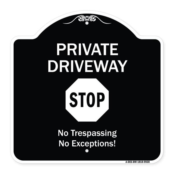 SignMission Designer Series Sign - Private Drivewa...