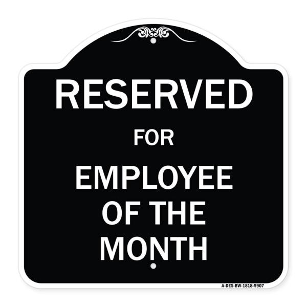 SignMission Designer Series Sign - Reserved for Em...