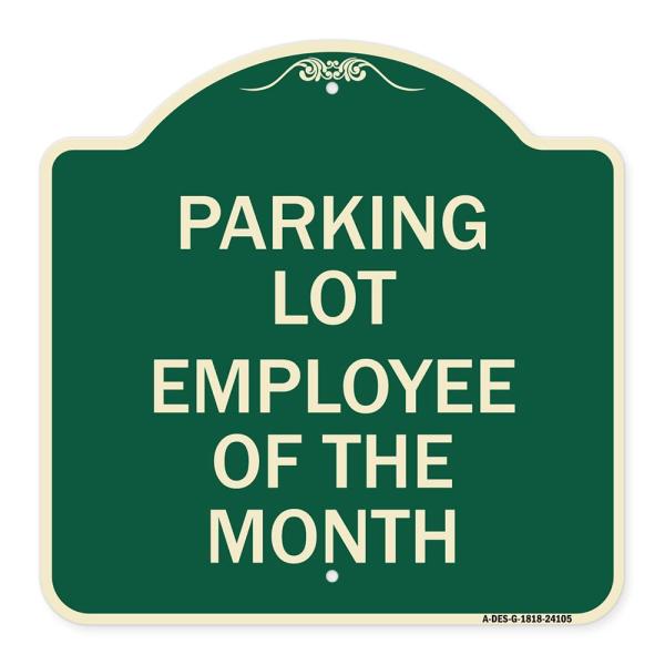 SignMission Designer Series Sign - Employee of The...