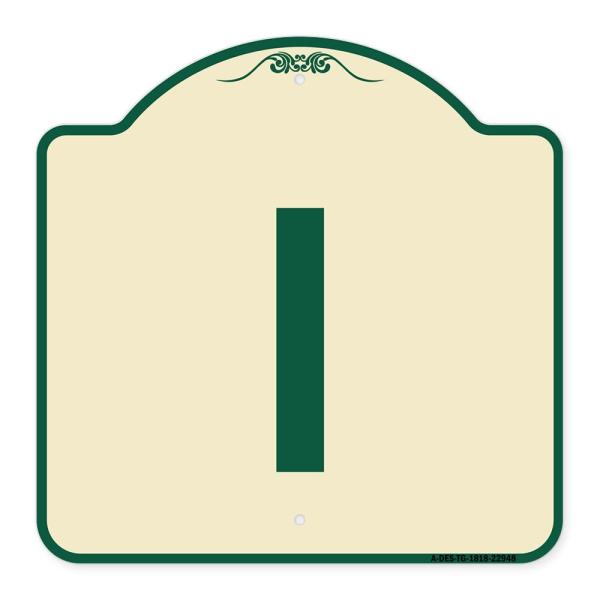 SignMission Designer Series Sign - Sign with Lette...
