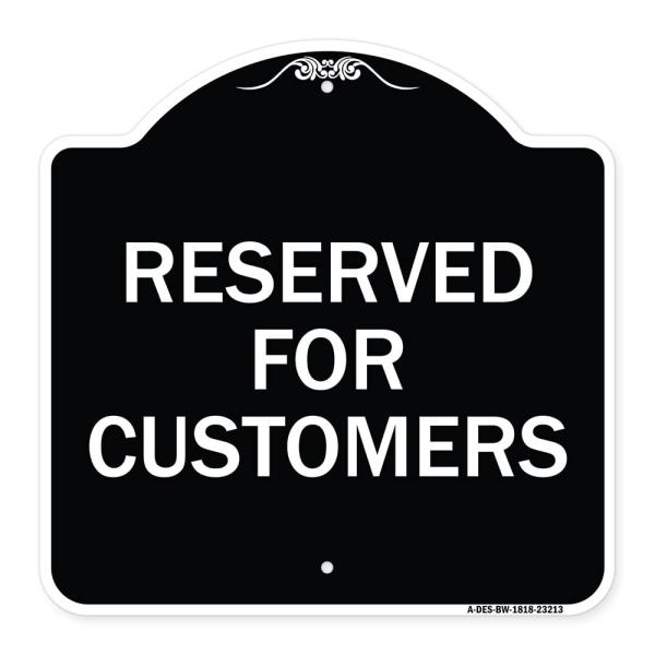 SignMission Designer Series Sign - Reserved for Cu...