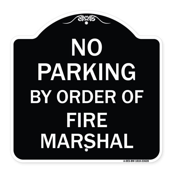 SignMission Designer Series Sign - No Parking, by ...