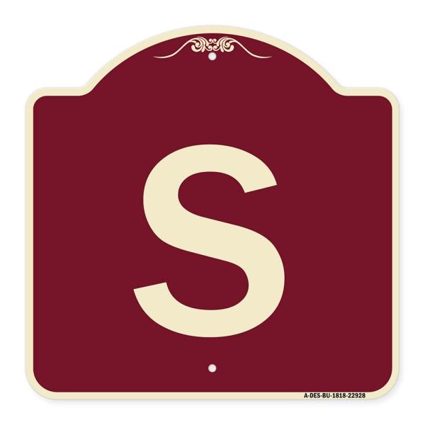 SignMission Designer Series Sign - Sign with Lette...