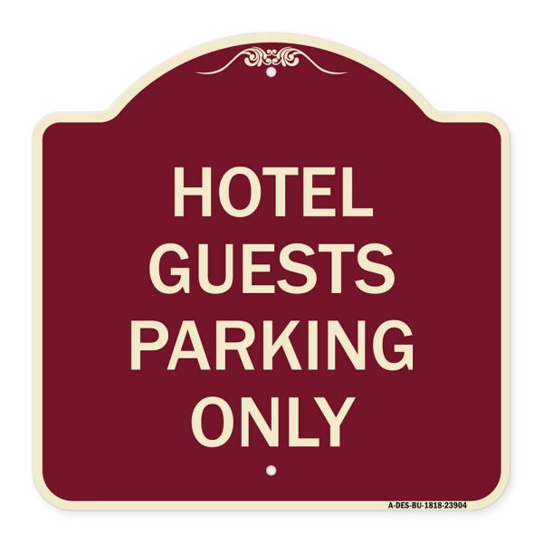 SignMission Designer Series Sign - Hotel Guest Par...