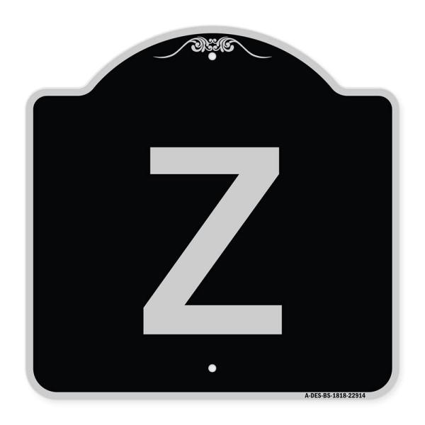 SignMission Designer Series Sign - Sign with Lette...