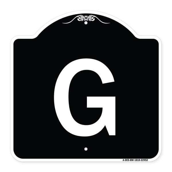 SignMission Designer Series Sign - Sign with Lette...