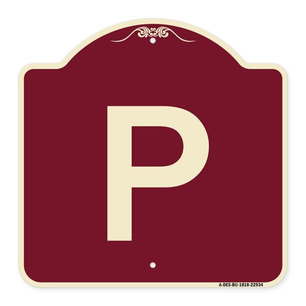 SignMission Designer Series Sign - Sign with Lette...