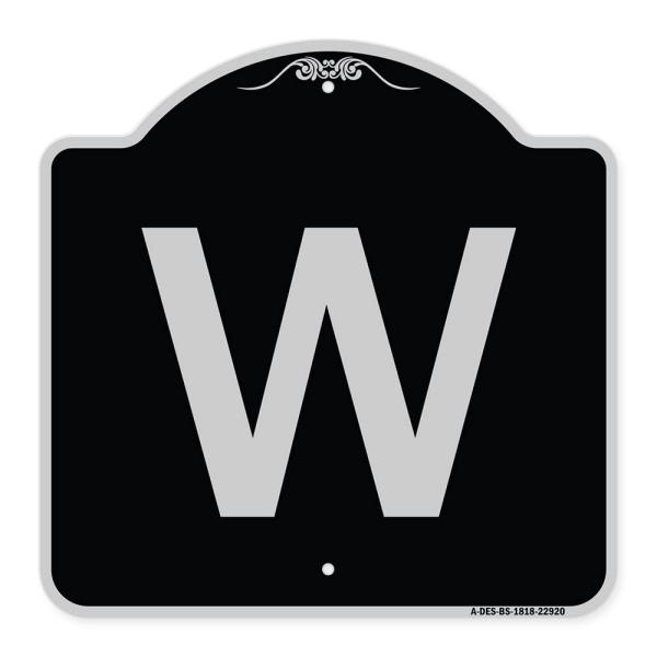 SignMission Designer Series Sign - Sign with Lette...