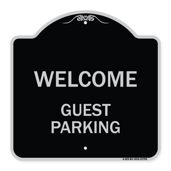 SignMission Designer Series Sign - Welcome Guest P...