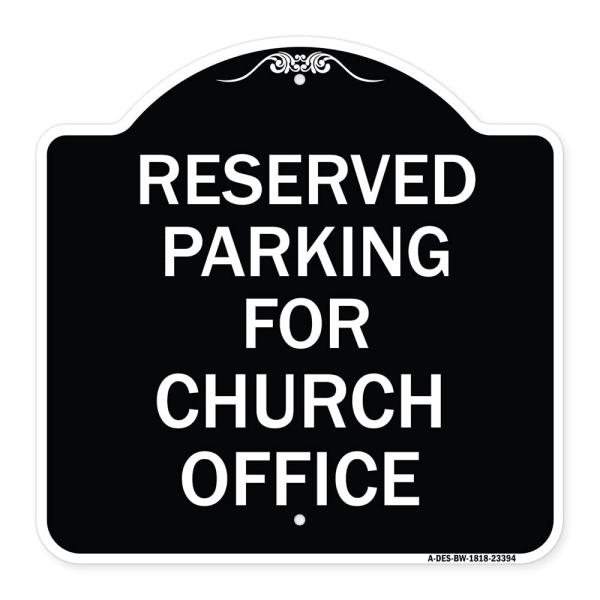 SignMission Designer Series Sign - Parking Reserve...