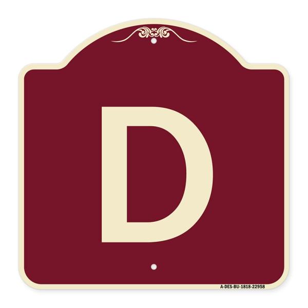 SignMission Designer Series Sign - Sign with Lette...