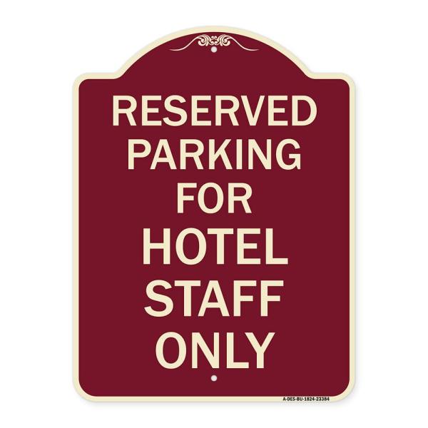 SignMission Designer Series Sign - Parking Reserve...