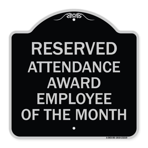 SignMission Designer Series Sign - Reserved Attend...