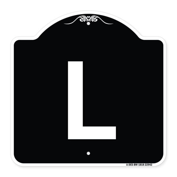 SignMission Designer Series Sign - Sign with Lette...
