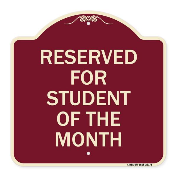 SignMission Designer Series Sign - Reserved for St...