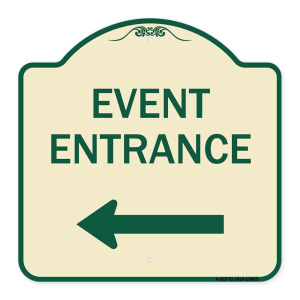 SignMission Designer Series Sign - N Event Entranc...