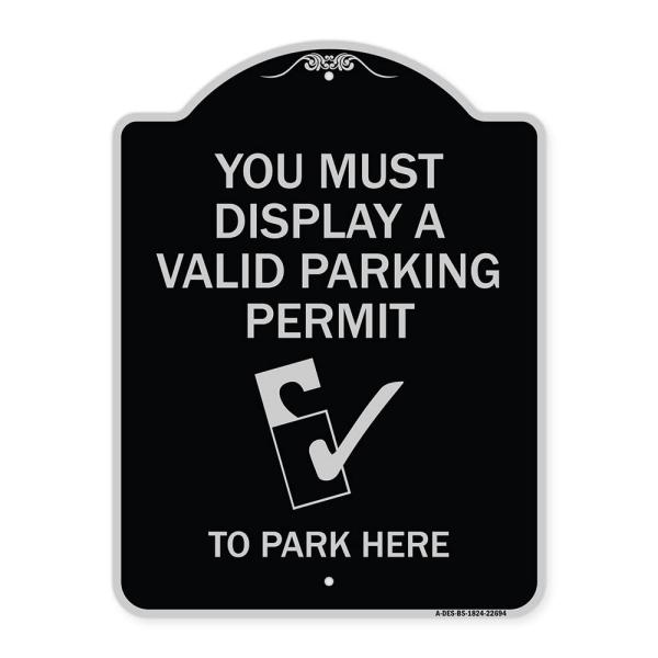 SignMission Designer Series Sign - You Must Displa...
