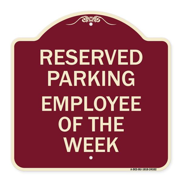 SignMission Designer Series Sign - Employee of The...