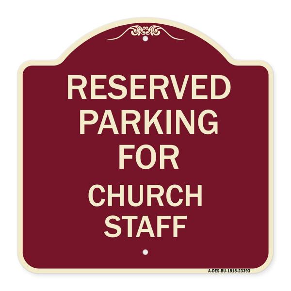 SignMission Designer Series Sign - Parking Reserve...