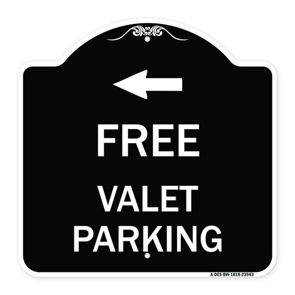 SignMission Designer Series Sign - Free Valet Park...