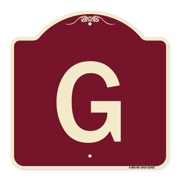 SignMission Designer Series Sign - Sign with Lette...