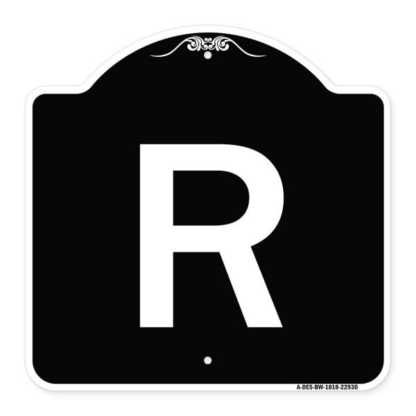 SignMission Designer Series Sign - Sign with Lette...