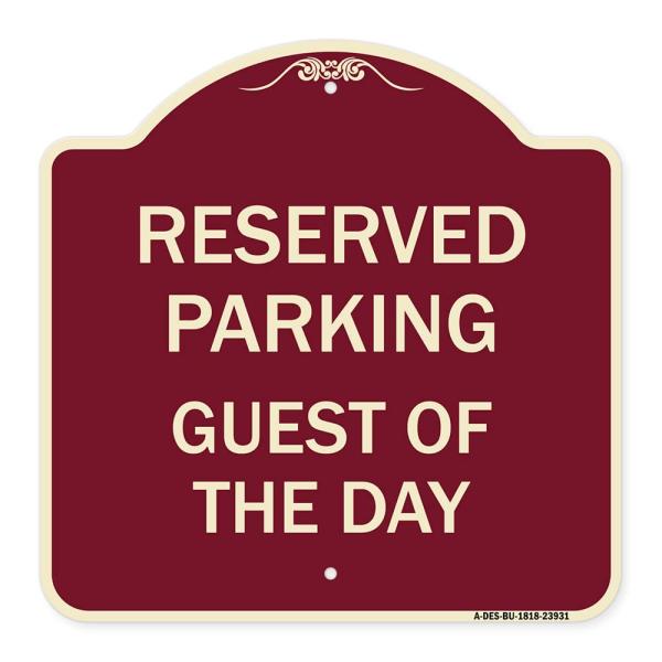 SignMission Designer Series Sign - Guest of The Da...