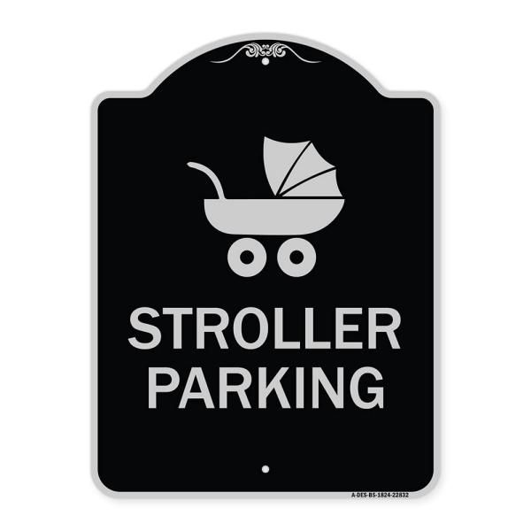 SignMission Designer Series Sign - Stroller Parkin...