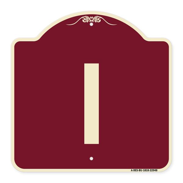 SignMission Designer Series Sign - Sign with Lette...