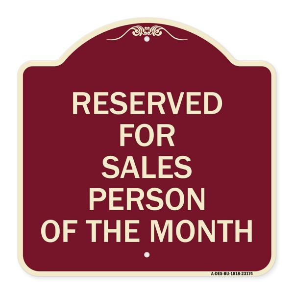 SignMission Designer Series Sign - Reserved for Sa...