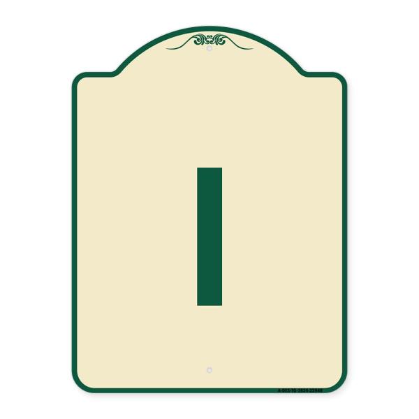 SignMission Designer Series Sign - Sign with Lette...