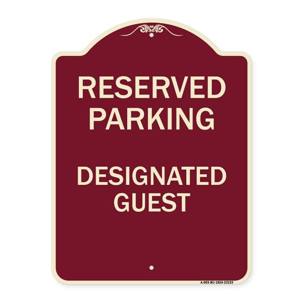 SignMission Designer Series Sign - Reserved Parkin...