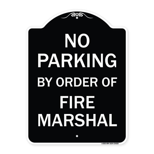 SignMission Designer Series Sign - No Parking, by ...