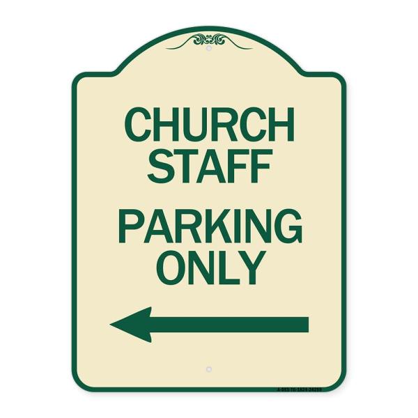 SignMission Designer Series Sign - Church Staff Pa...