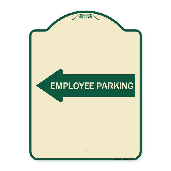SignMission Designer Series Sign - Employee Parkin...