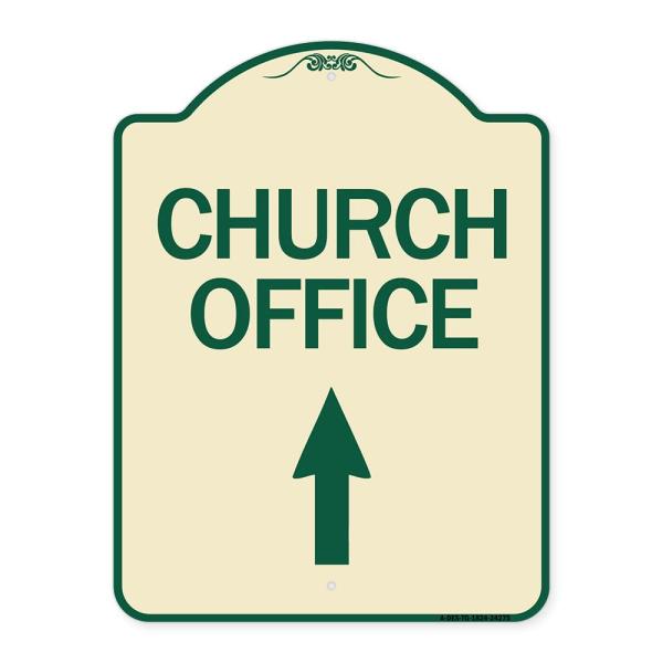 SignMission Designer Series Sign - Church Office (...
