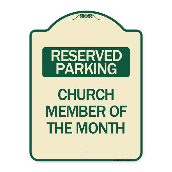 SignMission Designer Series Sign - Church Member o...