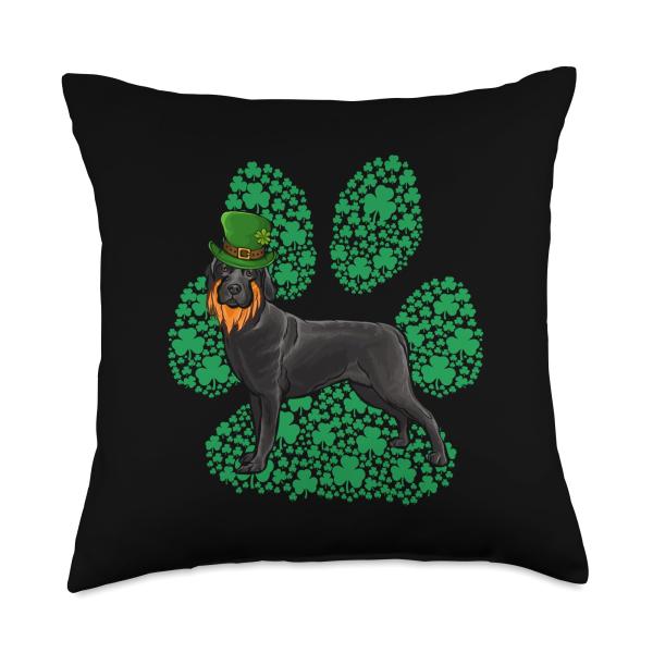 Leprechaun Blue Merle Dane St Patricks Day Shamroc...
